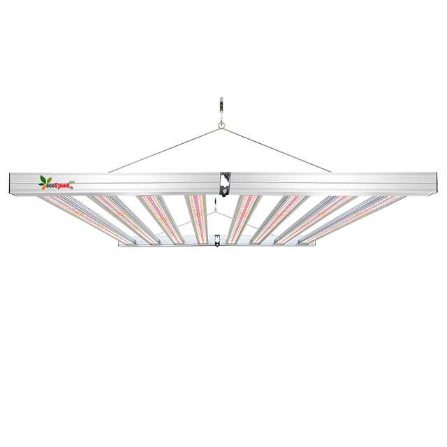 SunFlux 8bar 800W Spectrum Adjustable with 5 Knob Dimmers Control