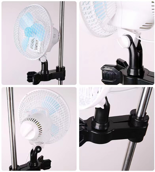 8" Tube Clip Fan