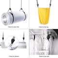 Hanging rope hook